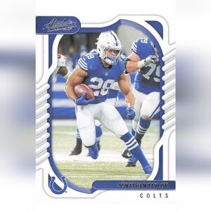 Jonathan Taylor 🏈 NFL Football Trading Card 🔥 Indianapolis Colts 🔵⚪